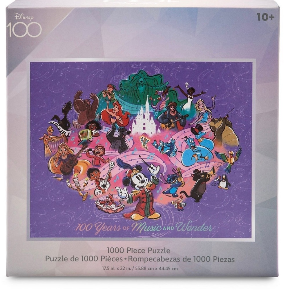 Mickey Mouse 100 Years of Music and Wonder Puzzle